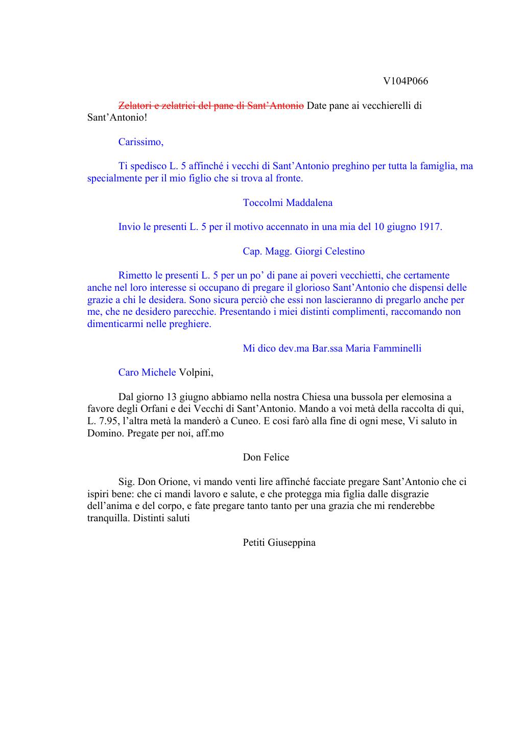 Scritti. Volume 104, pagina 070