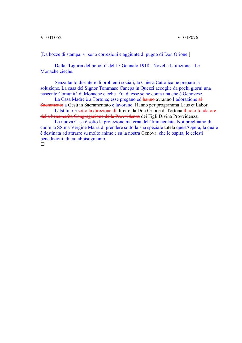 Scritti. Volume 104, pagina 080