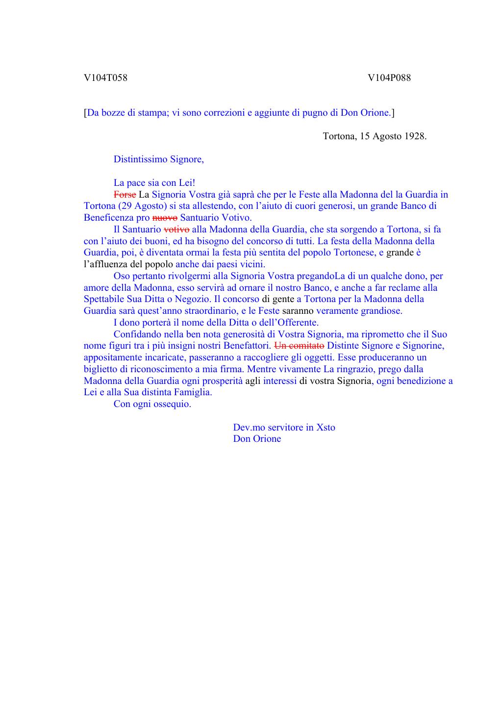 Scritti. Volume 104, pagina 092