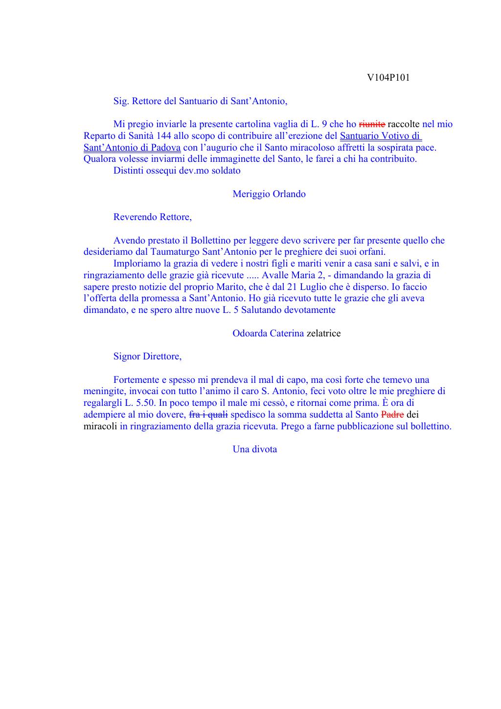 Scritti. Volume 104, pagina 105