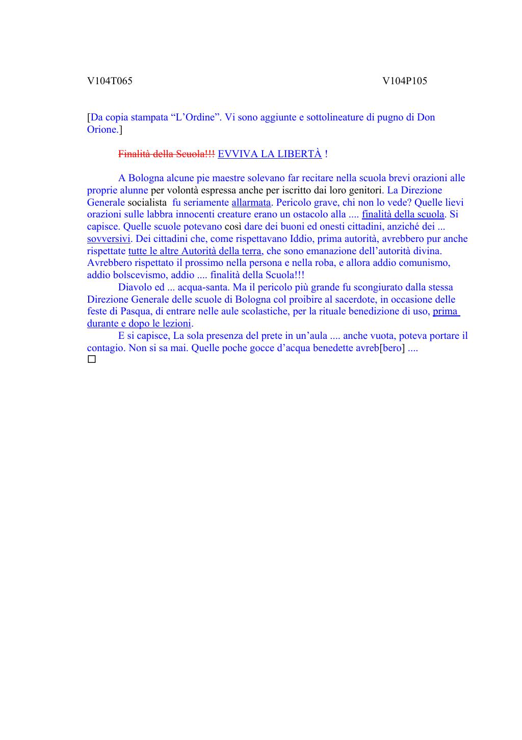 Scritti. Volume 104, pagina 109