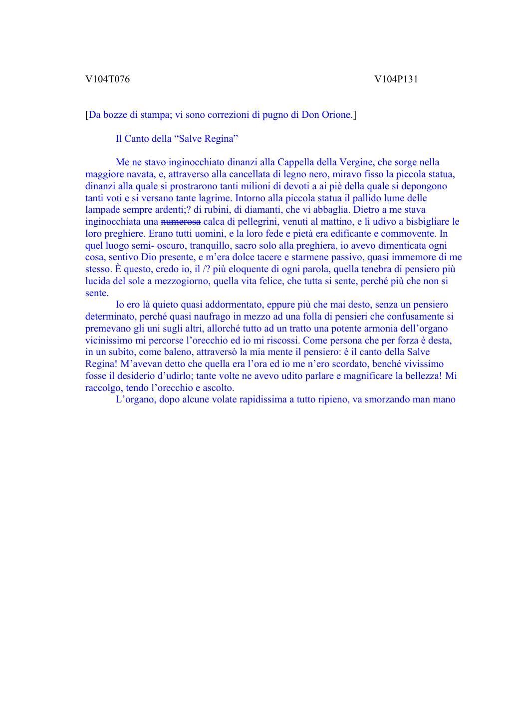 Scritti. Volume 104, pagina 135