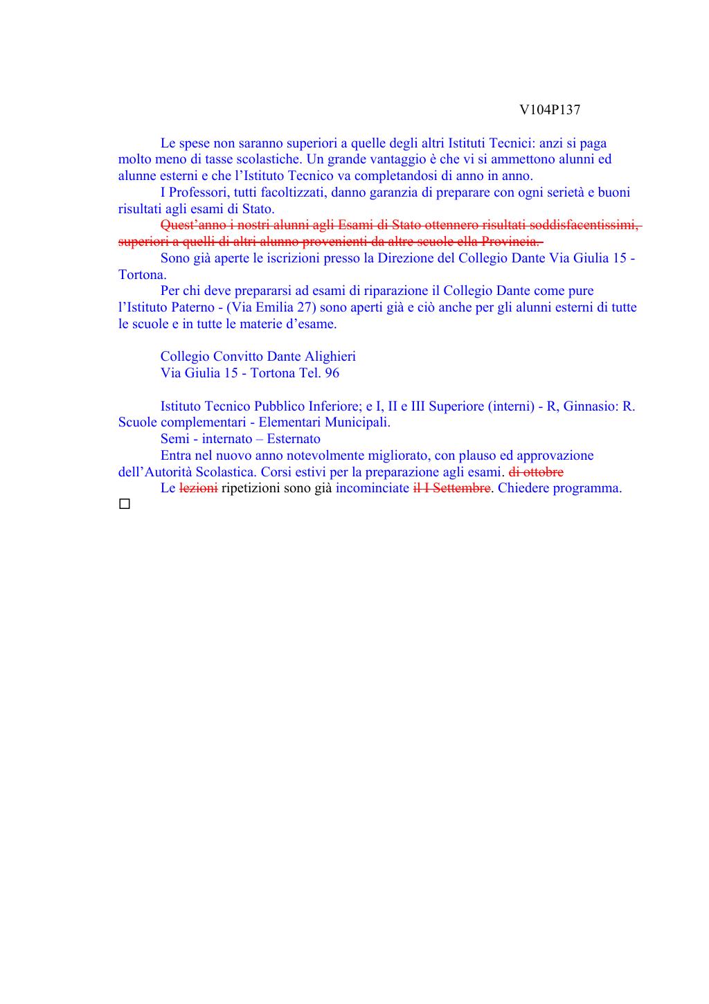 Scritti. Volume 104, pagina 141