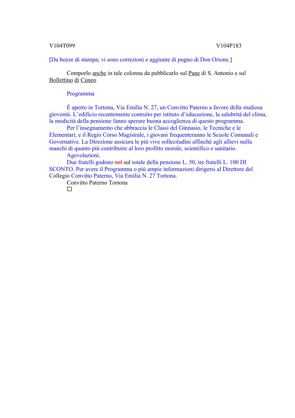 Scritti. Volume 104, pagina 187