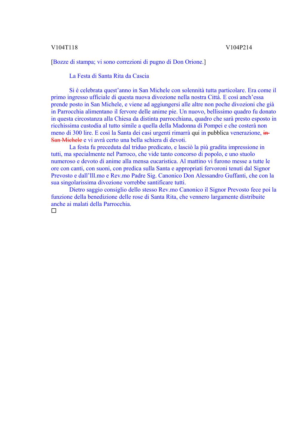 Scritti. Volume 104, pagina 218