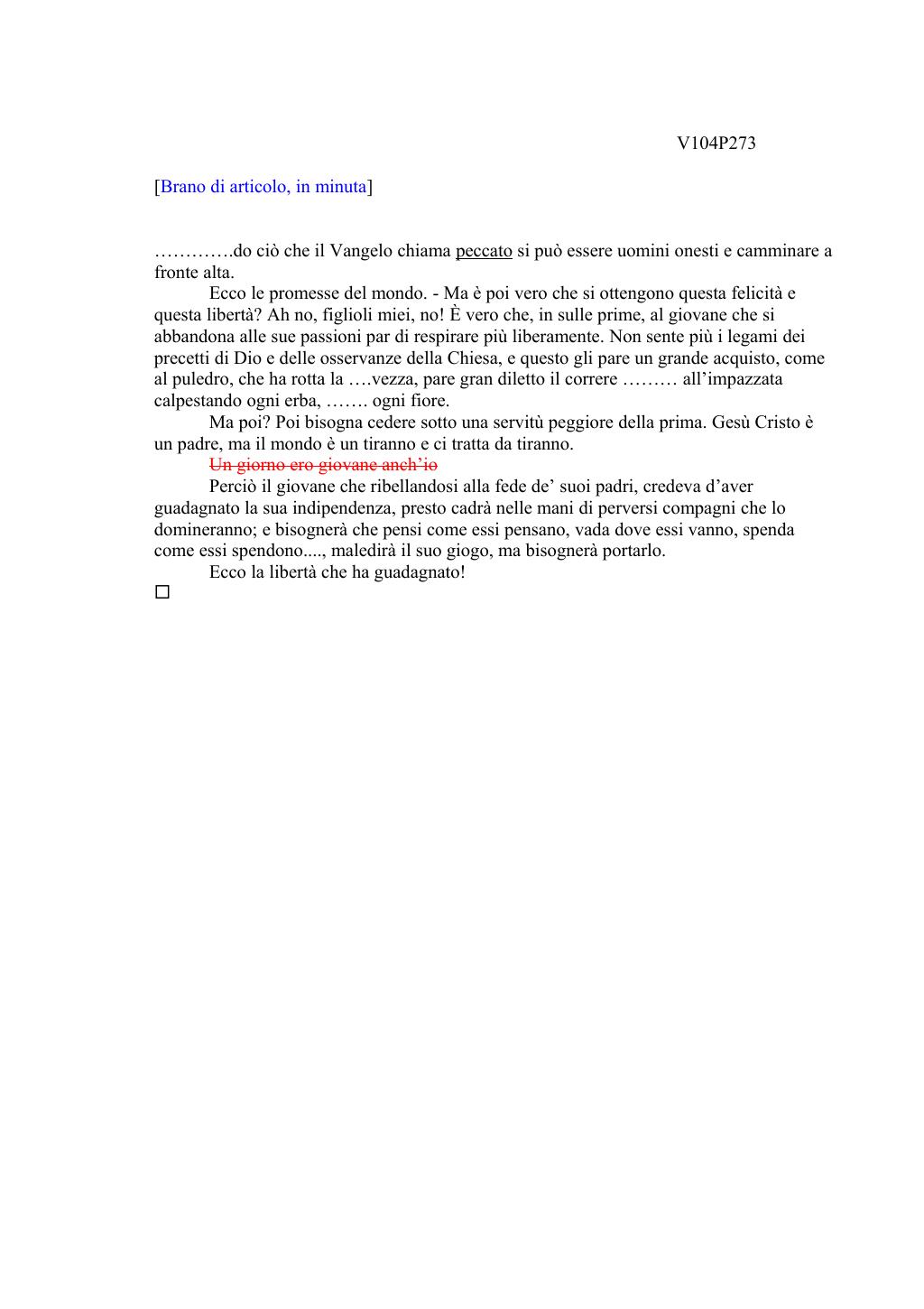Scritti. Volume 104, pagina 277