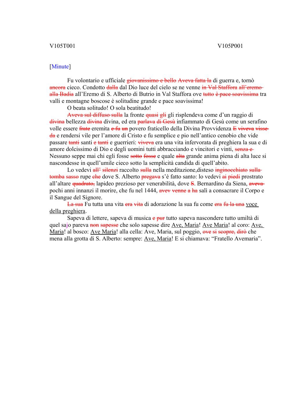 Scritti. Volume 105, pagina 002