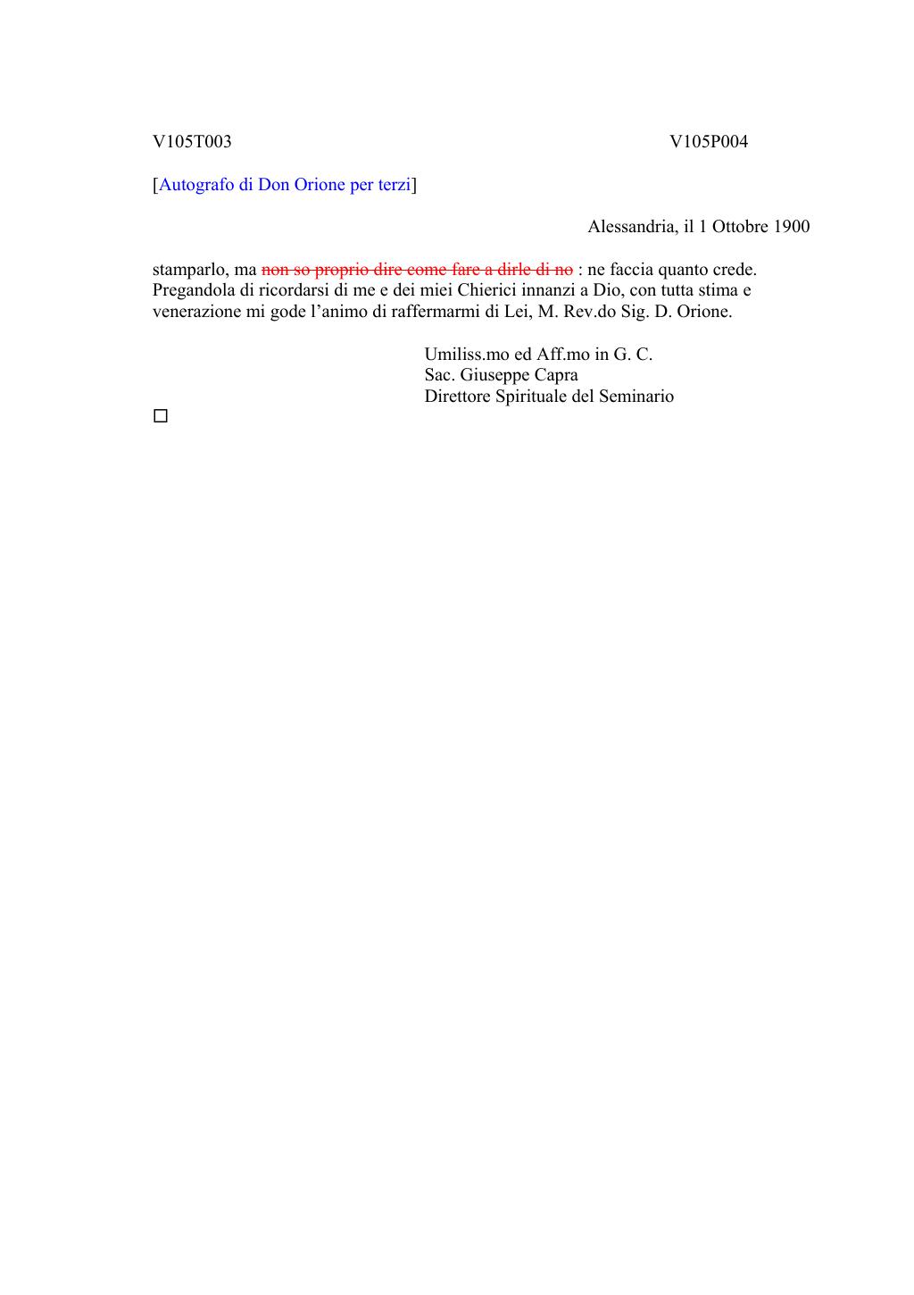 Scritti. Volume 105, pagina 005
