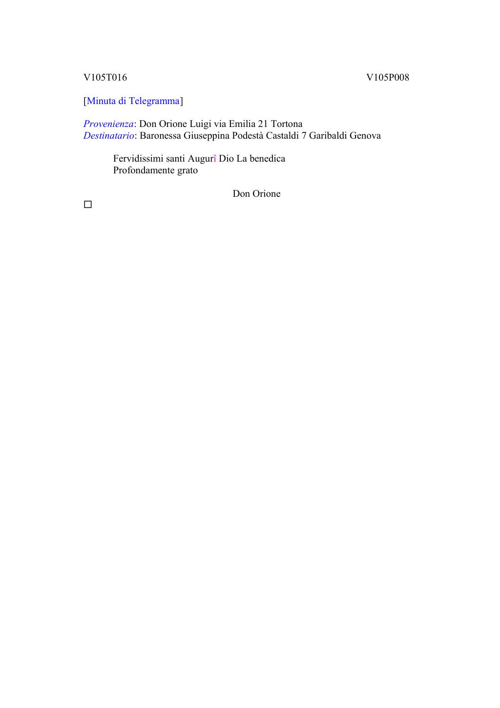 Scritti. Volume 105, pagina 018