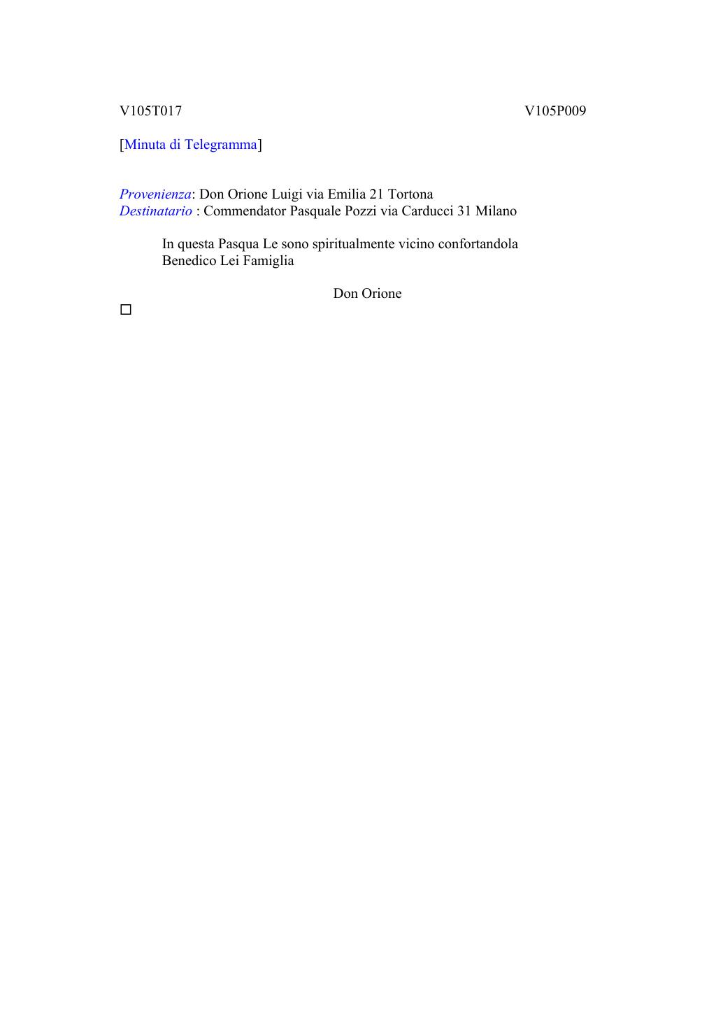 Scritti. Volume 105, pagina 019