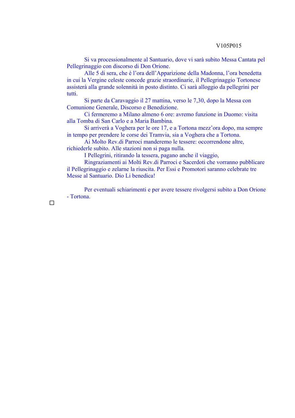 Scritti. Volume 105, pagina 029