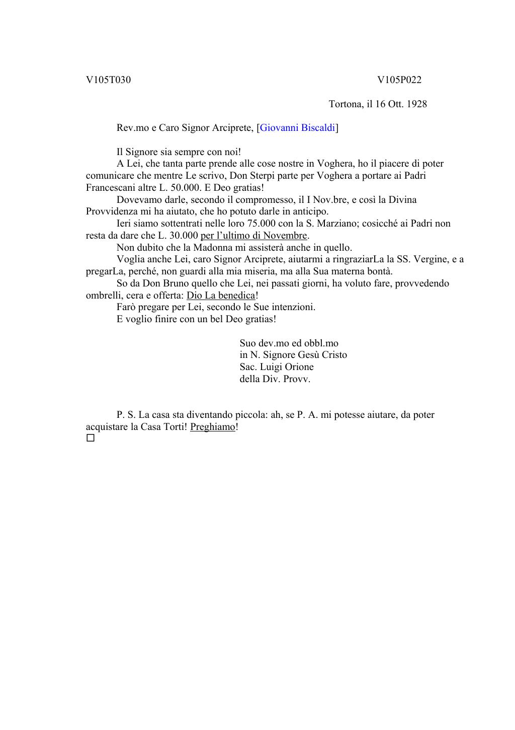 Scritti. Volume 105, pagina 036