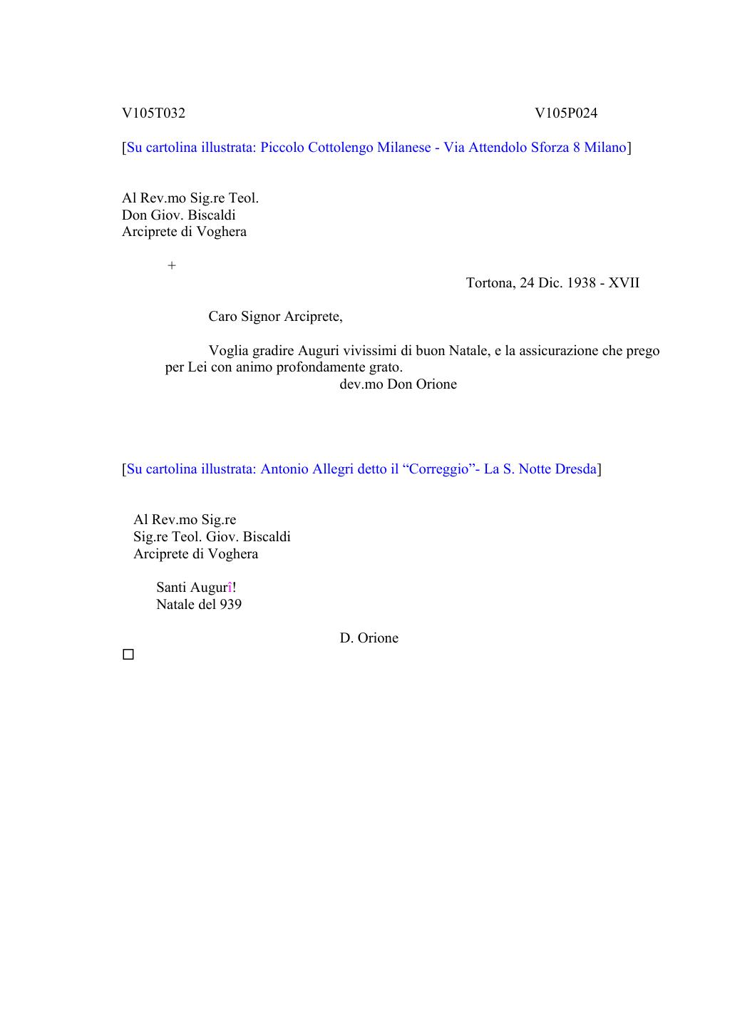 Scritti. Volume 105, pagina 038