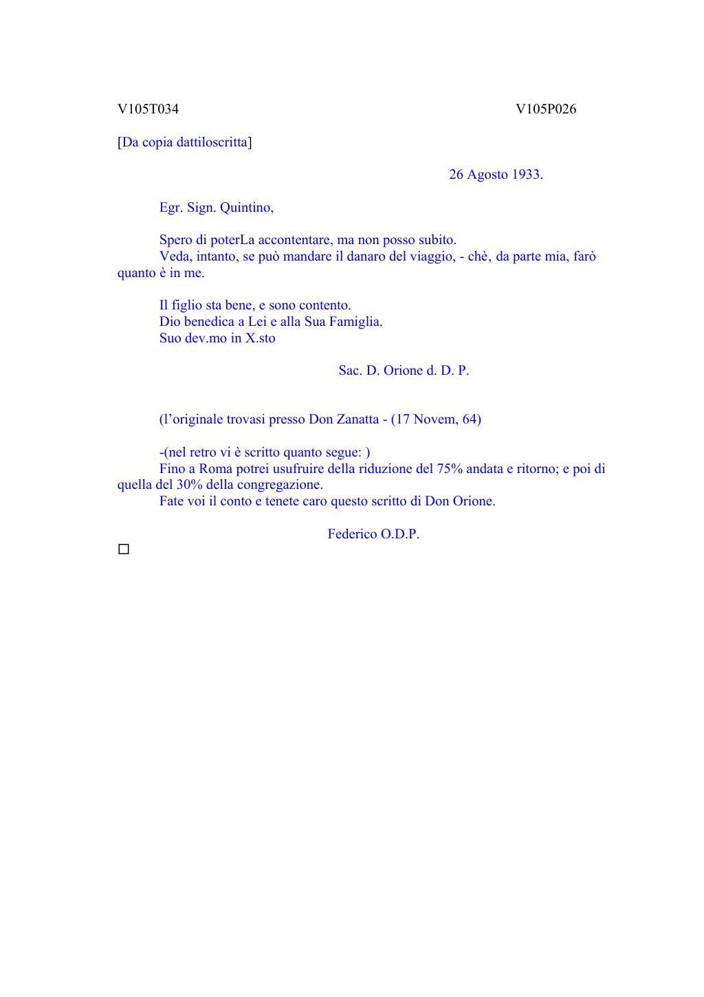 Scritti. Volume 105, pagina 040
