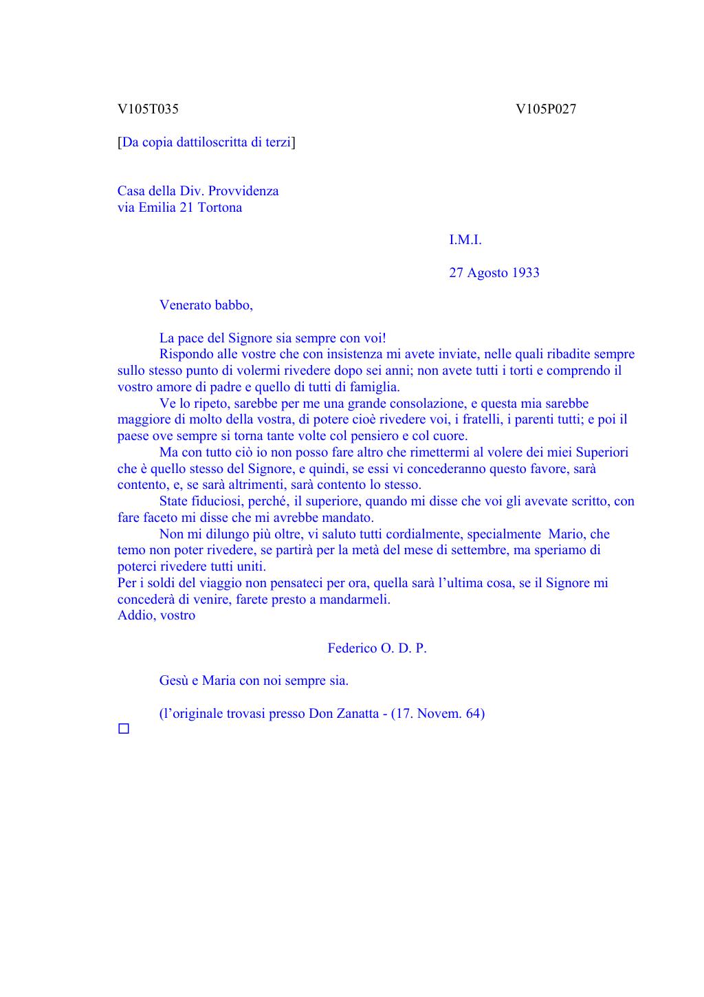 Scritti. Volume 105, pagina 041