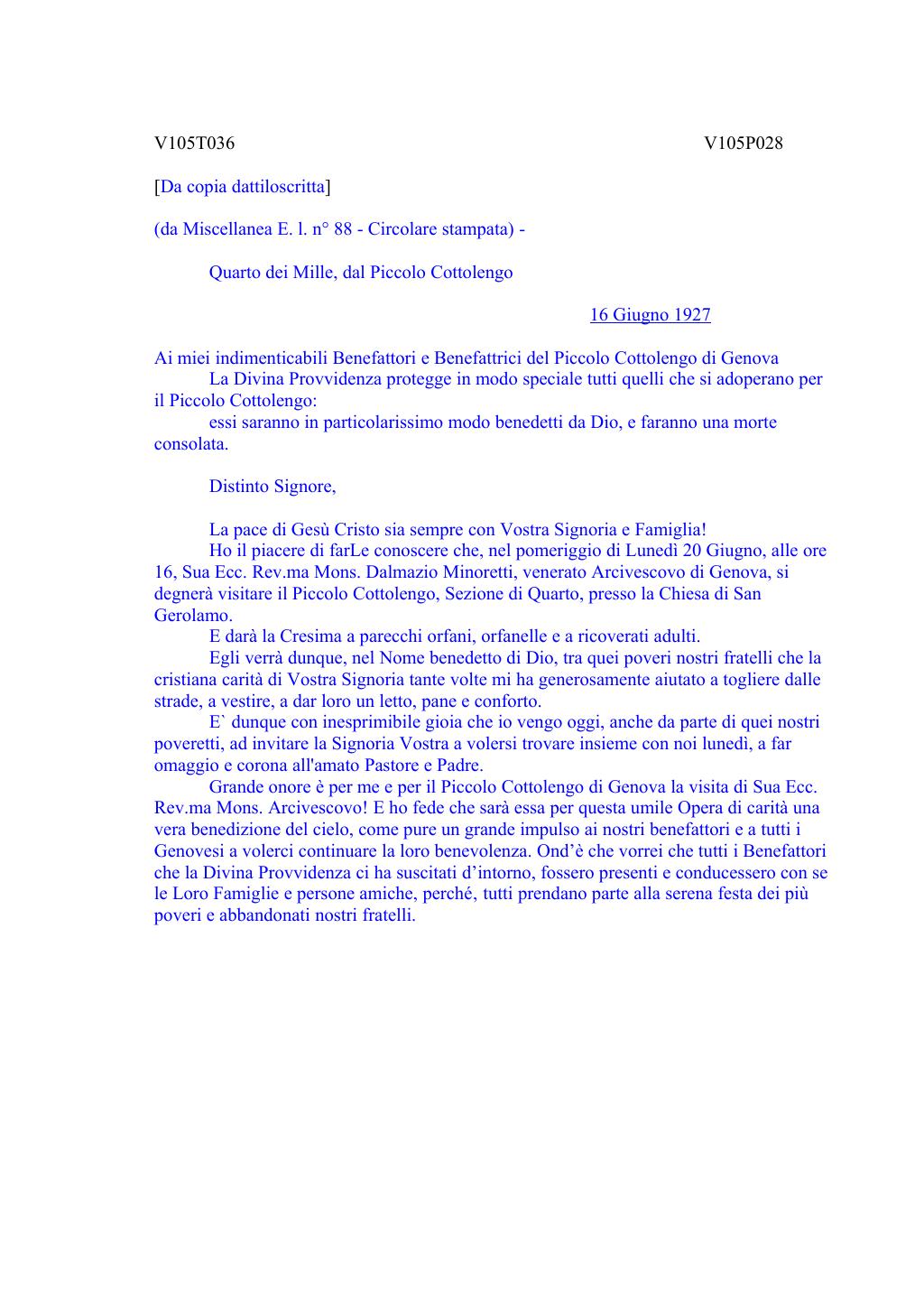 Scritti. Volume 105, pagina 042