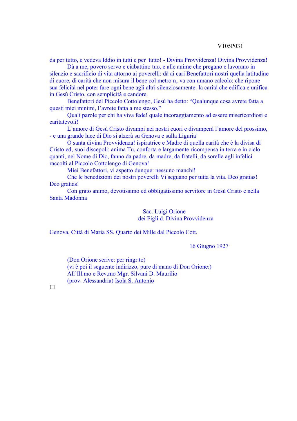 Scritti. Volume 105, pagina 045