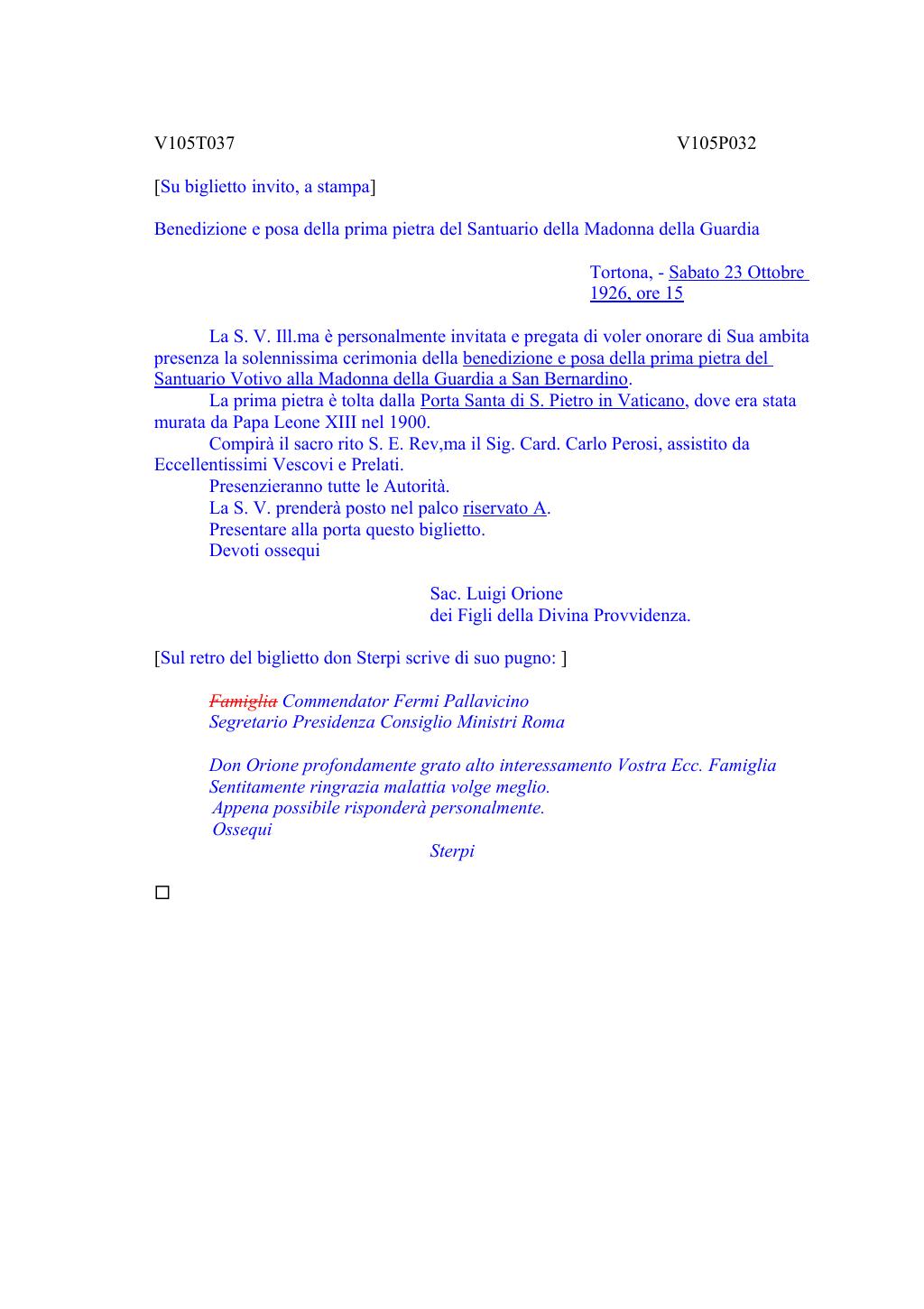 Scritti. Volume 105, pagina 046