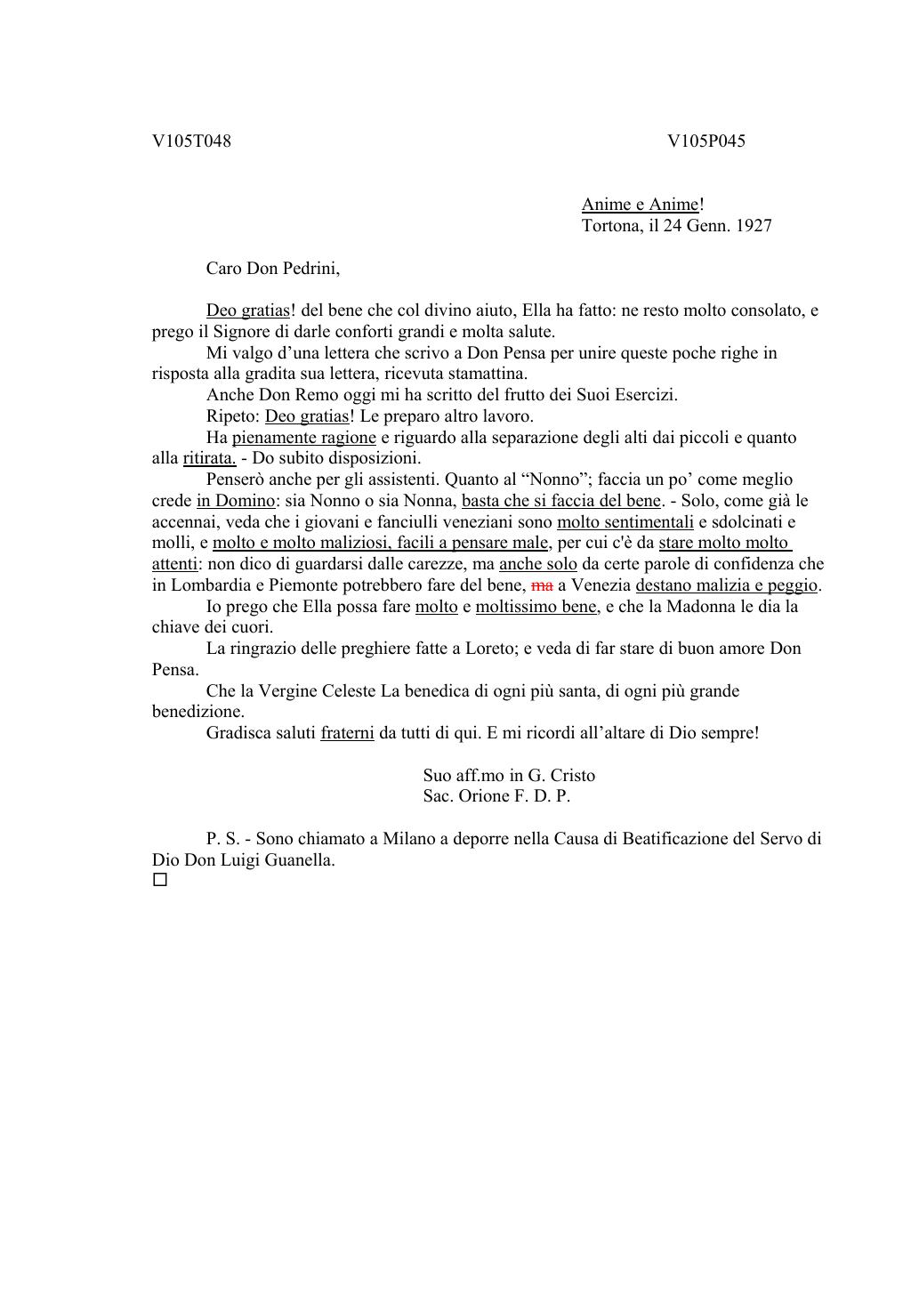 Scritti. Volume 105, pagina 059