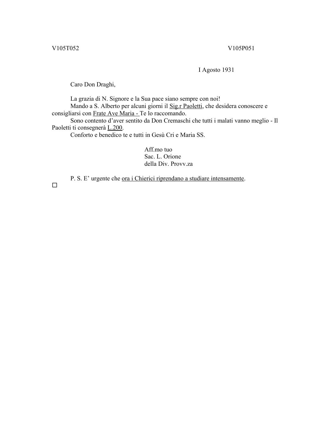 Scritti. Volume 105, pagina 065