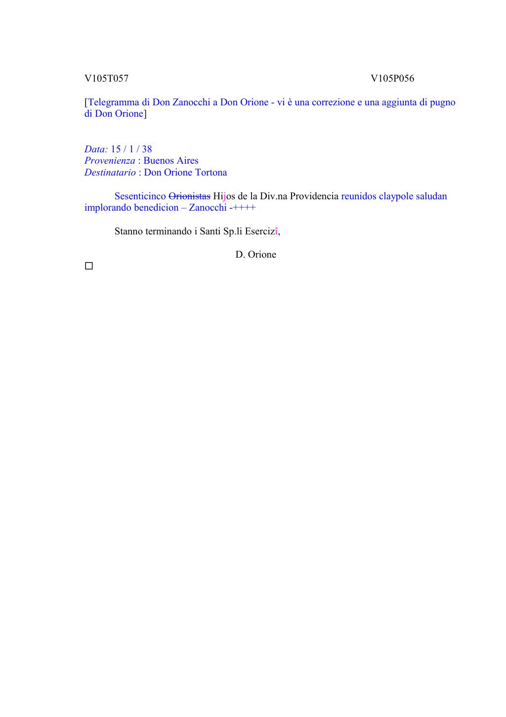 Scritti. Volume 105, pagina 070