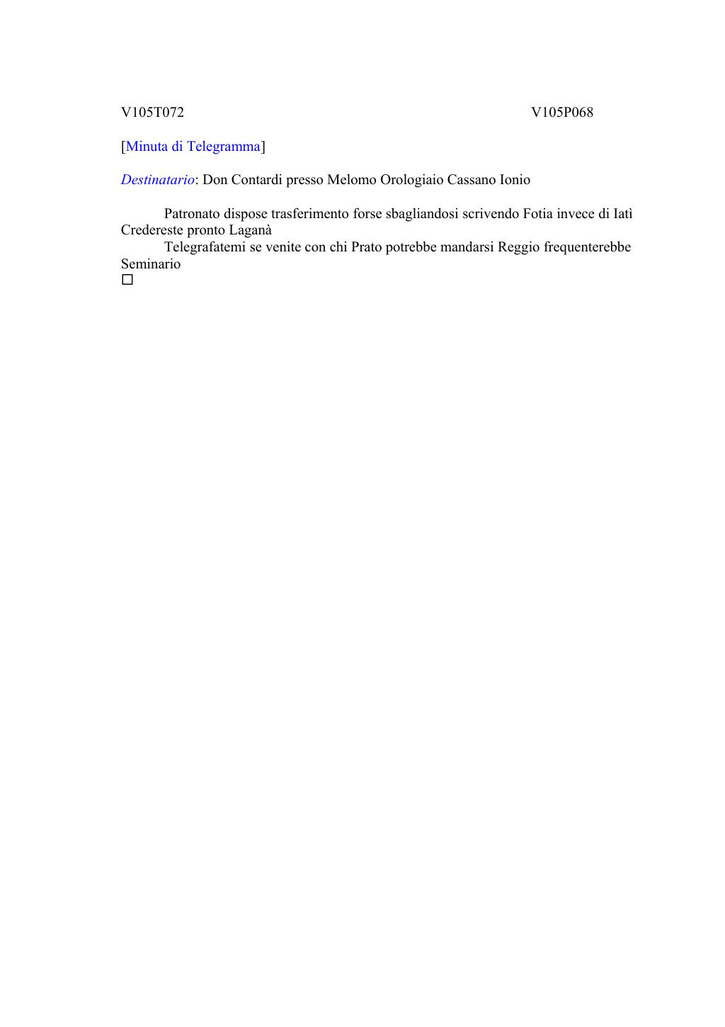 Scritti. Volume 105, pagina 085