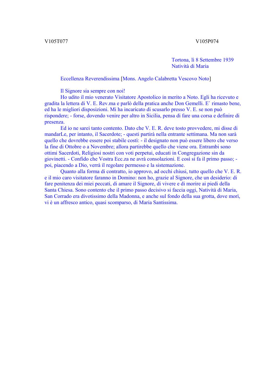 Scritti. Volume 105, pagina 091