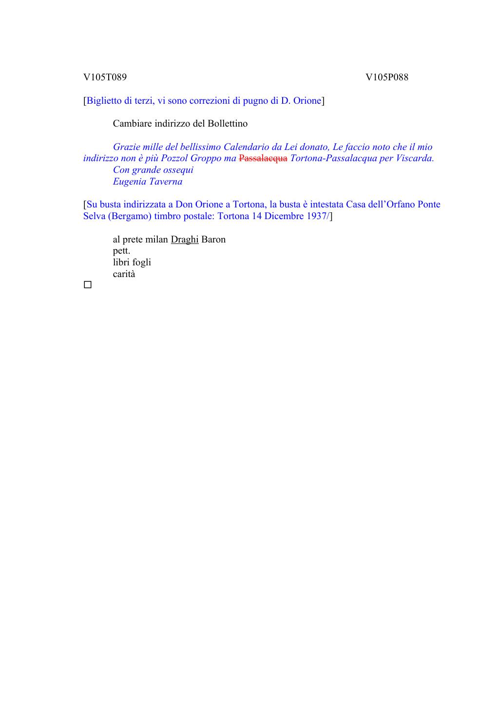 Scritti. Volume 105, pagina 105