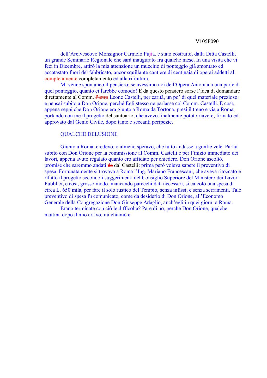 Scritti. Volume 105, pagina 107