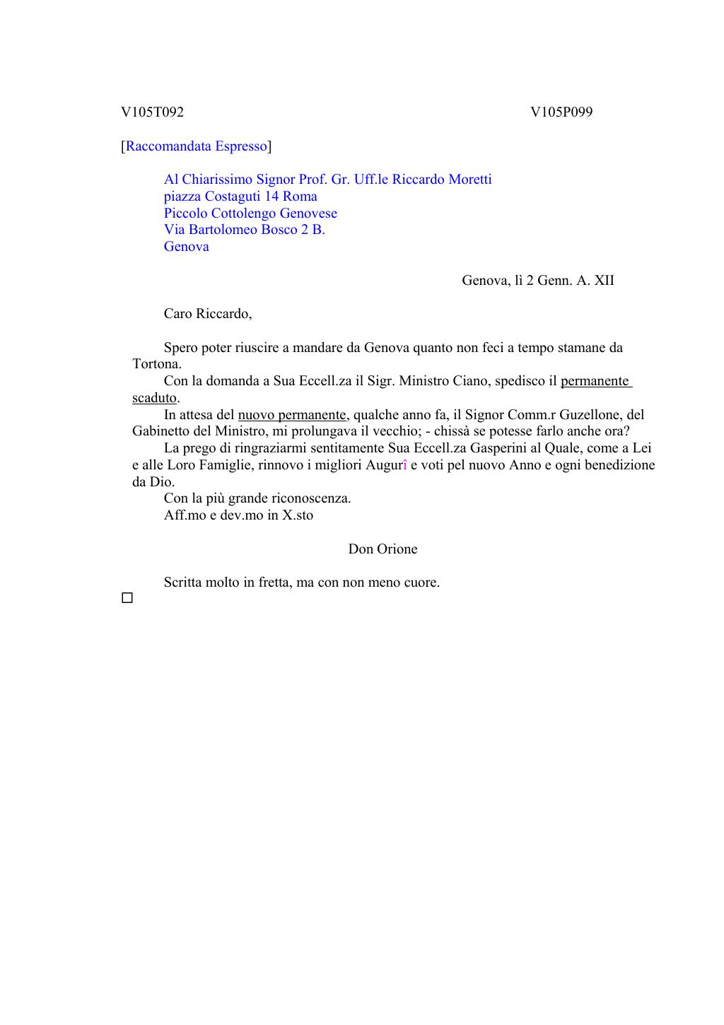 Scritti. Volume 105, pagina 116