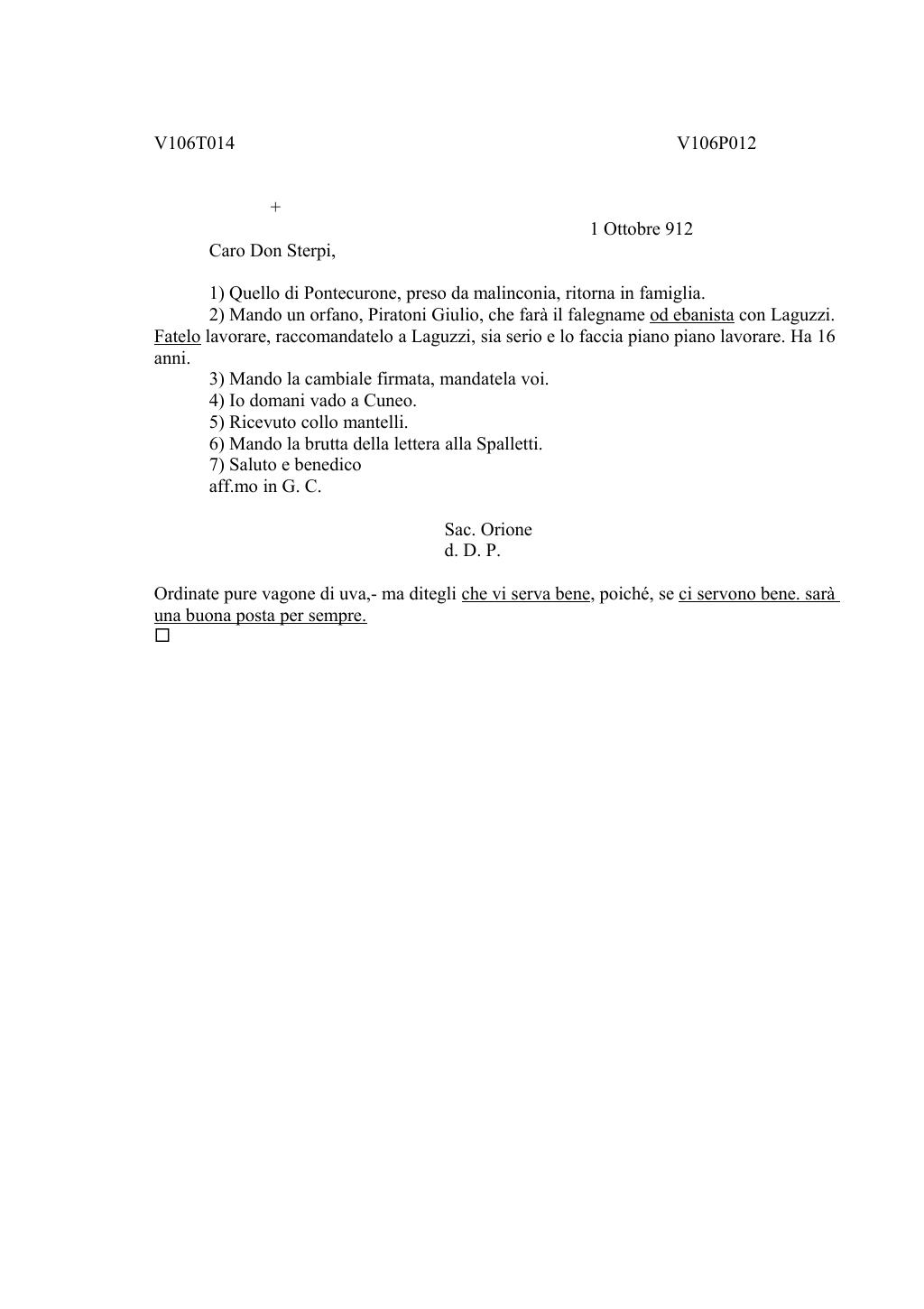 Scritti. Volume 106, pagina 016