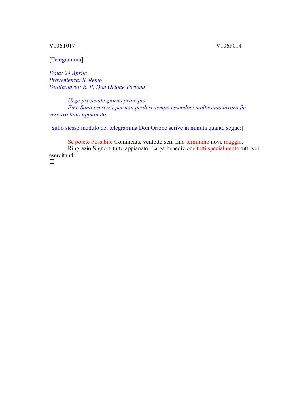 Scritti. Volume 106, pagina 019