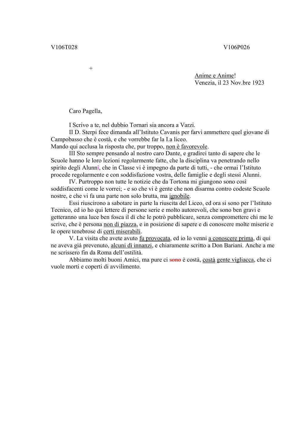 Scritti. Volume 106, pagina 031