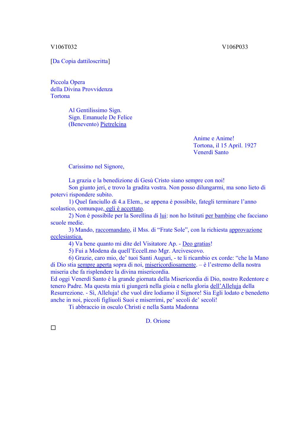 Scritti. Volume 106, pagina 038