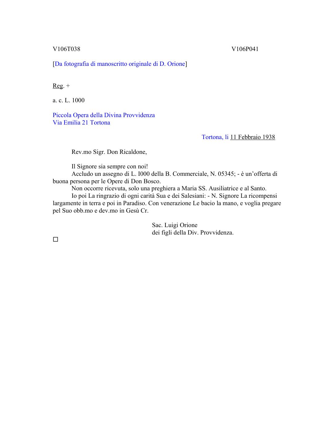Scritti. Volume 106, pagina 046