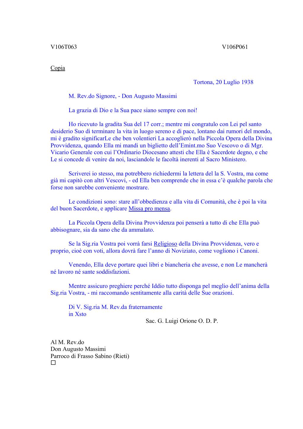 Scritti. Volume 106, pagina 071
