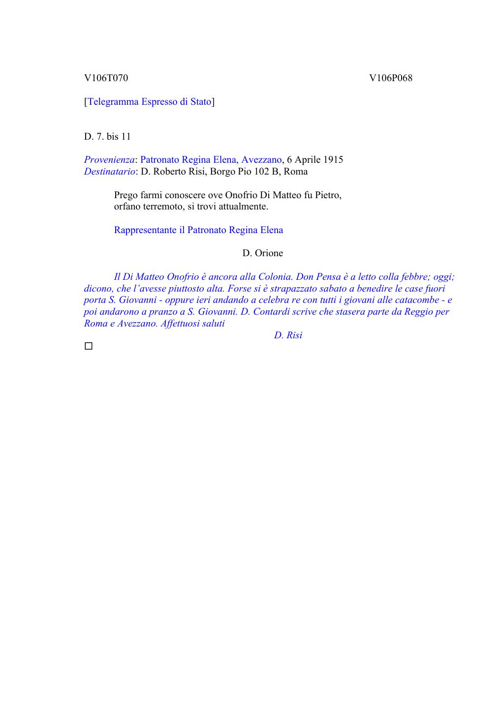 Scritti. Volume 106, pagina 078