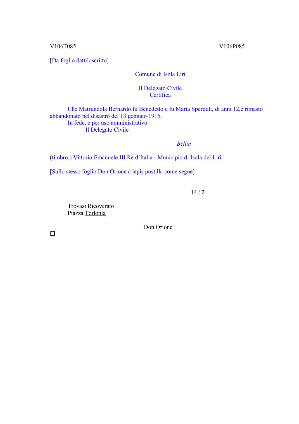 Scritti. Volume 106, pagina 096