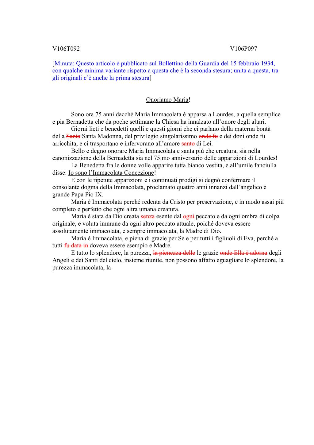 Scritti. Volume 106, pagina 108