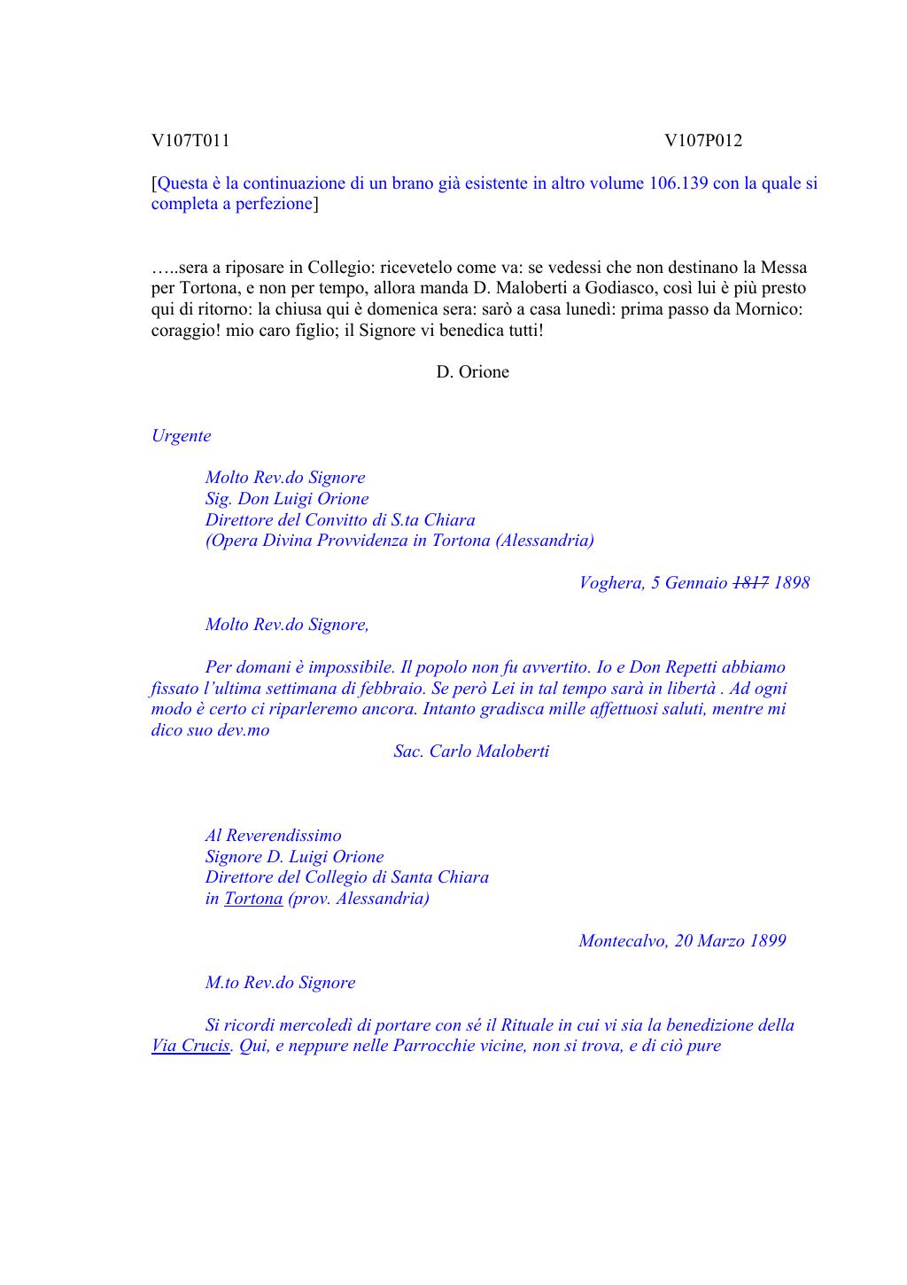 Scritti. Volume 107, pagina 014