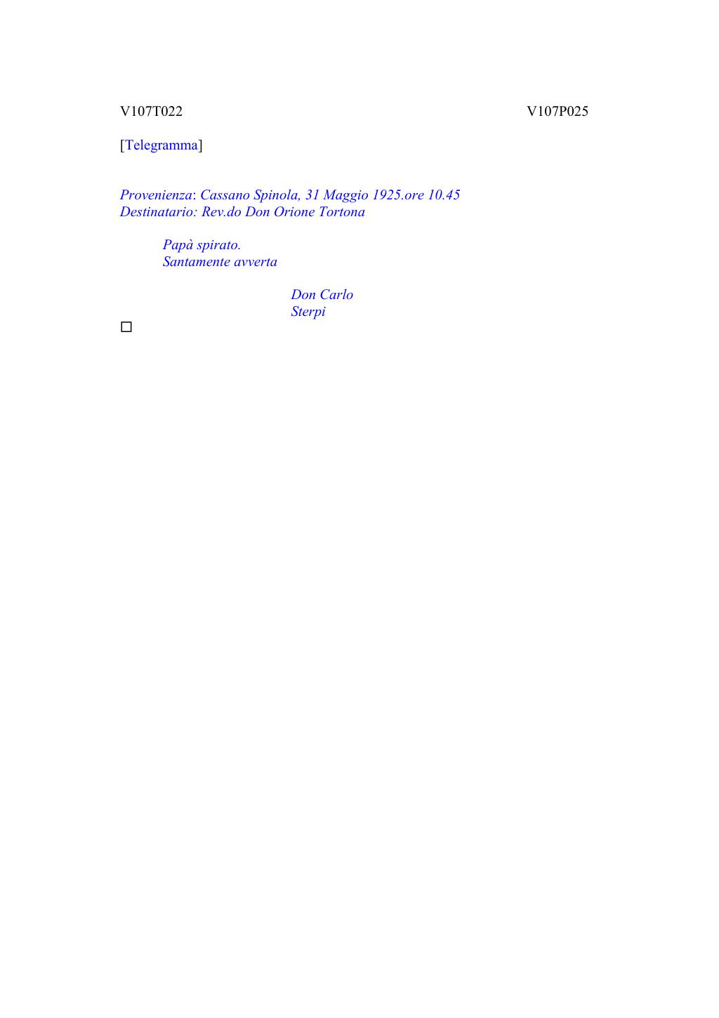Scritti. Volume 107, pagina 028