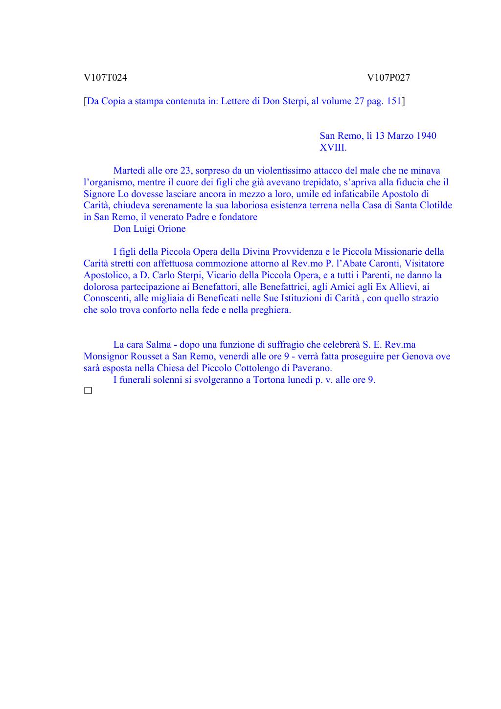 Scritti. Volume 107, pagina 030