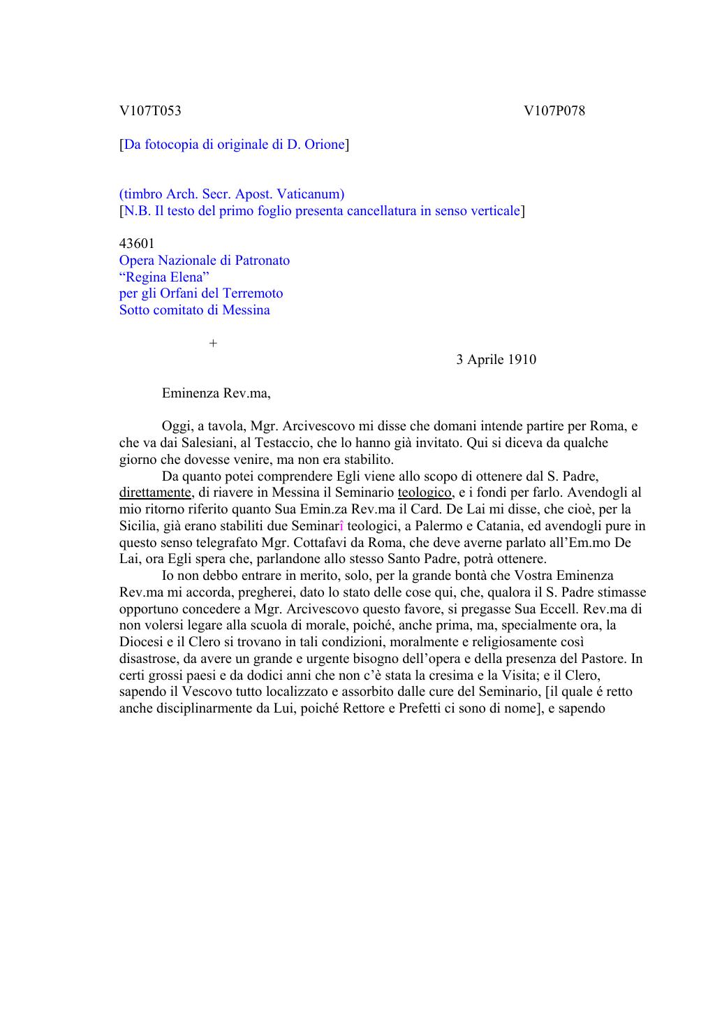 Scritti. Volume 107, pagina 081