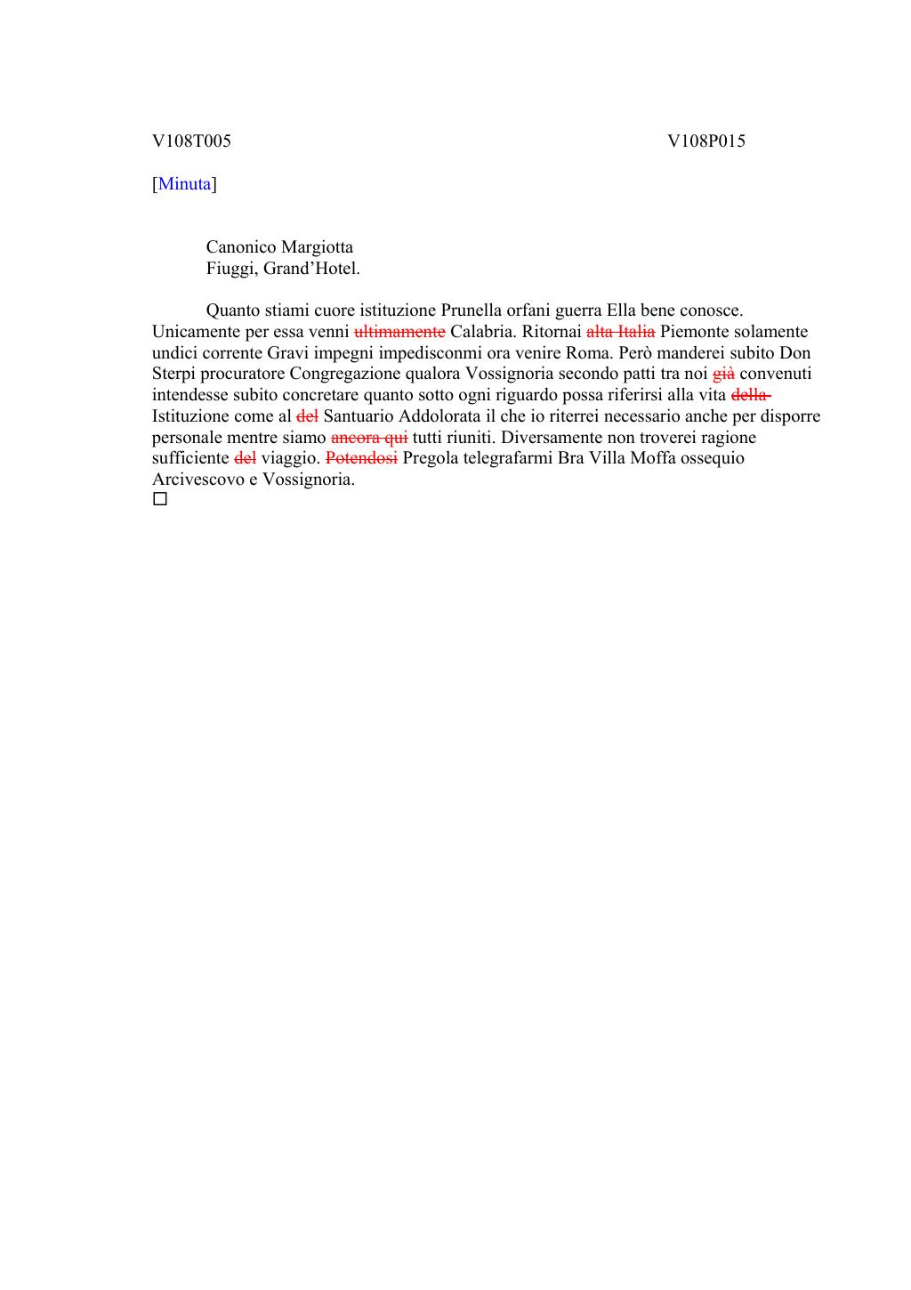 Scritti. Volume 108, pagina 016