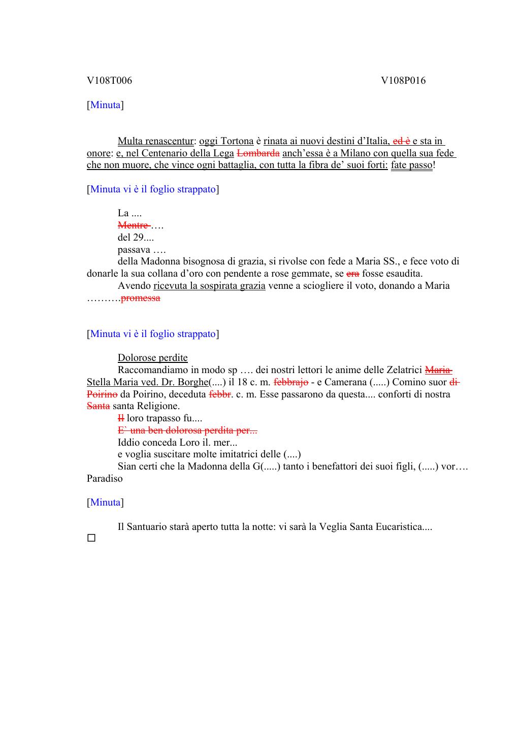 Scritti. Volume 108, pagina 017