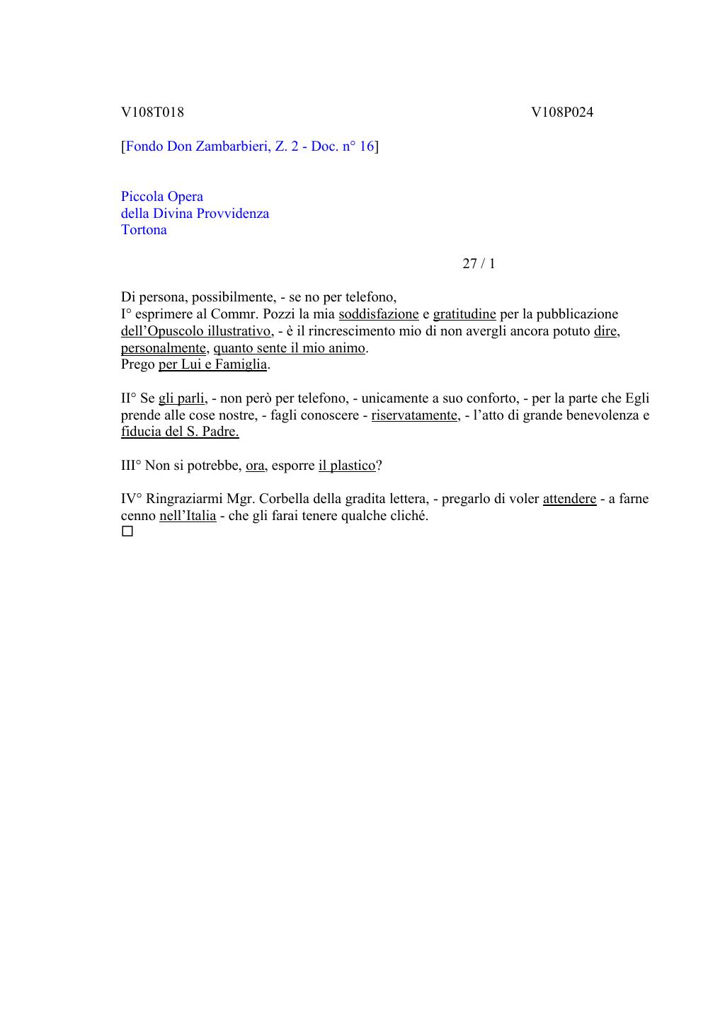 Scritti. Volume 108, pagina 029