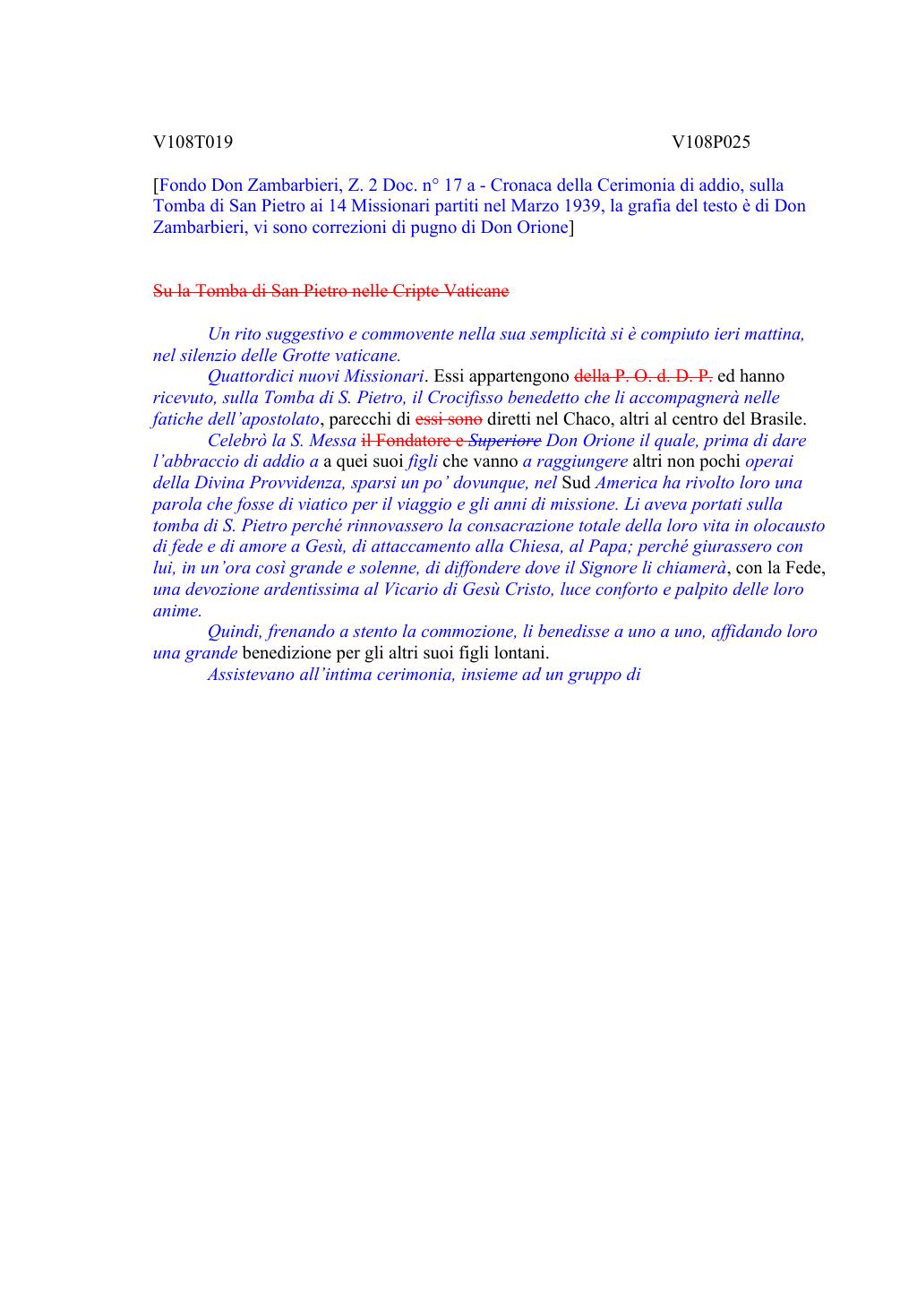 Scritti. Volume 108, pagina 030