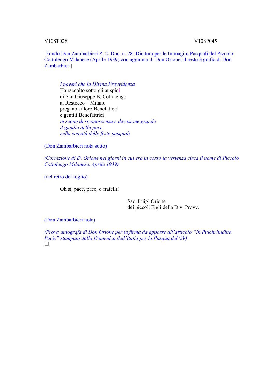 Scritti. Volume 108, pagina 052