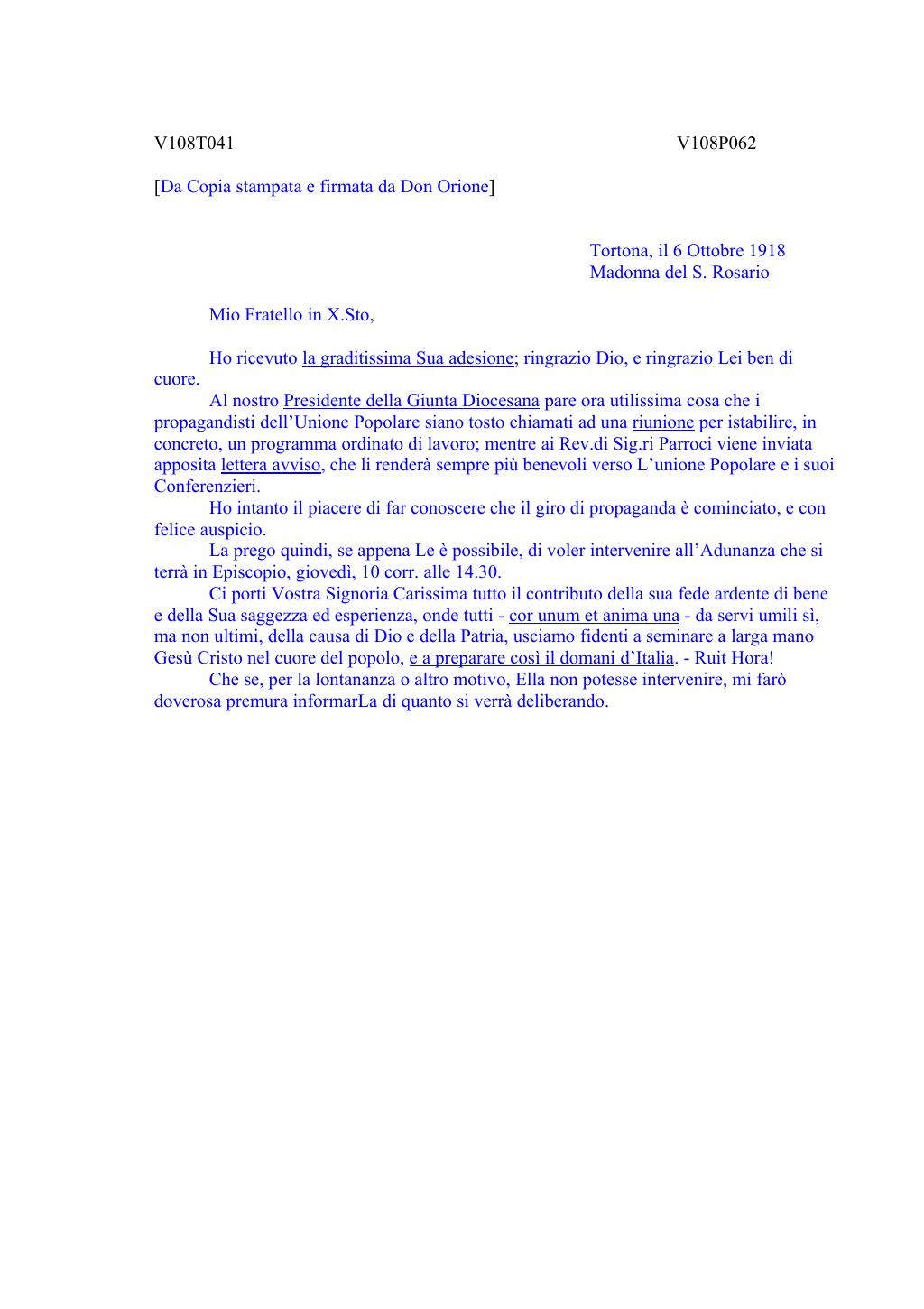 Scritti. Volume 108, pagina 070