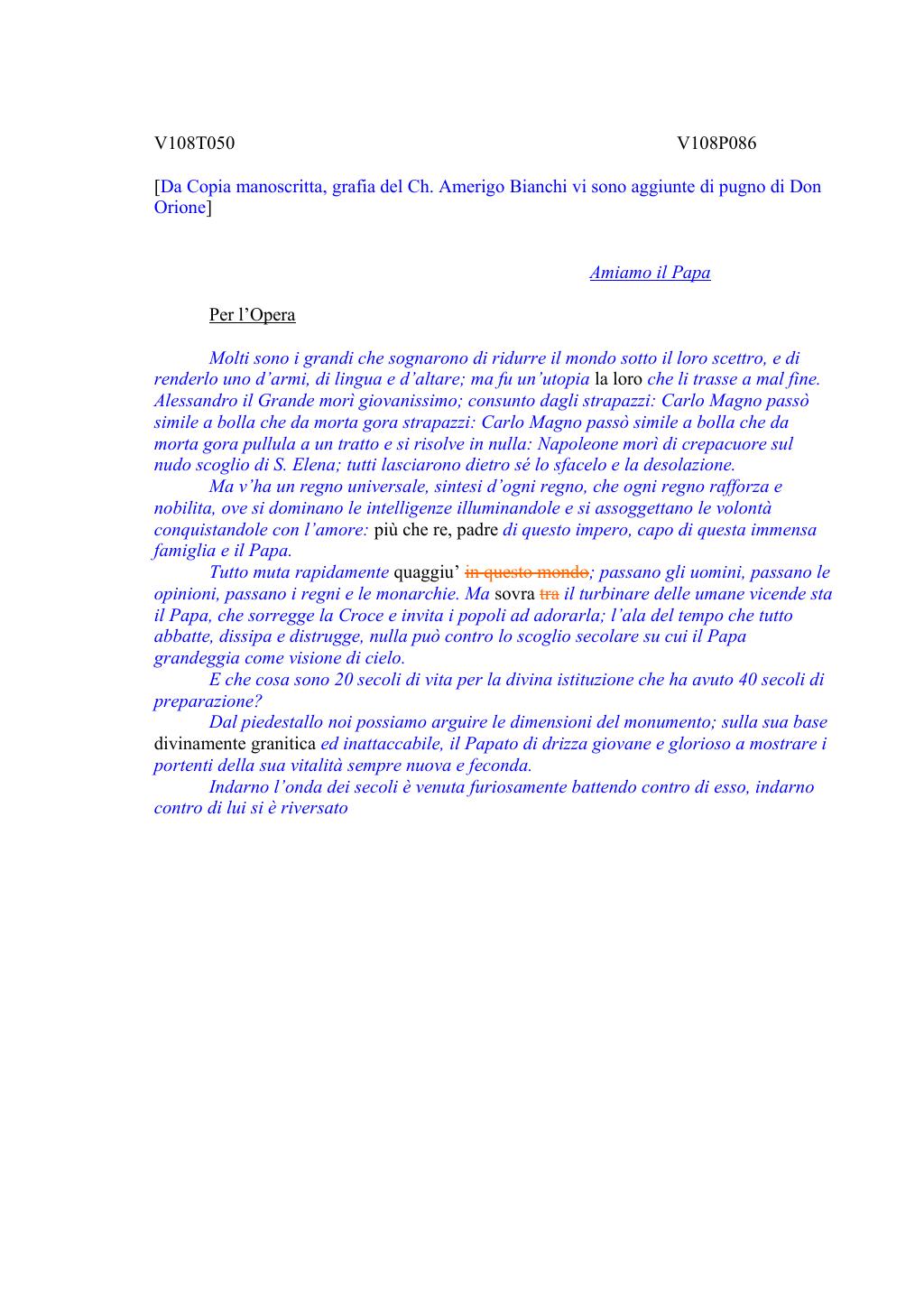 Scritti. Volume 108, pagina 094